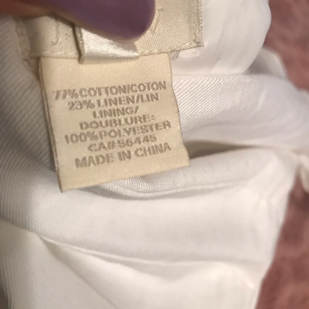 J.Crew White Sleeveless Summer Dress - Picture 7 of 8